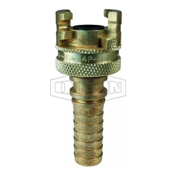 Dixon THOR COUPLER, 1/2 in BARB, BRASS 200895-4 4PS4-B - main